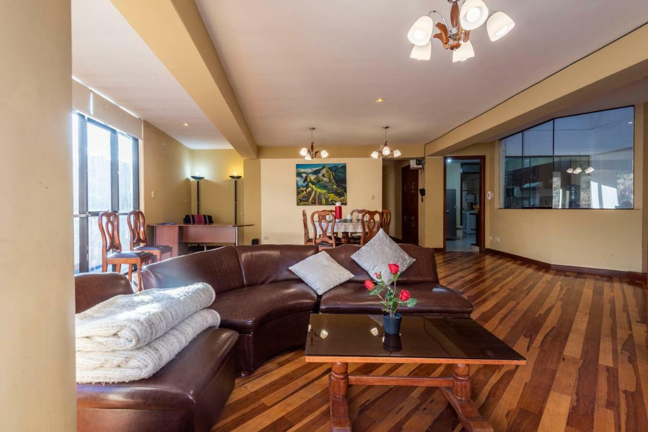 Espacioso Confortable Apartamento Familia 쿠스코 외부 사진